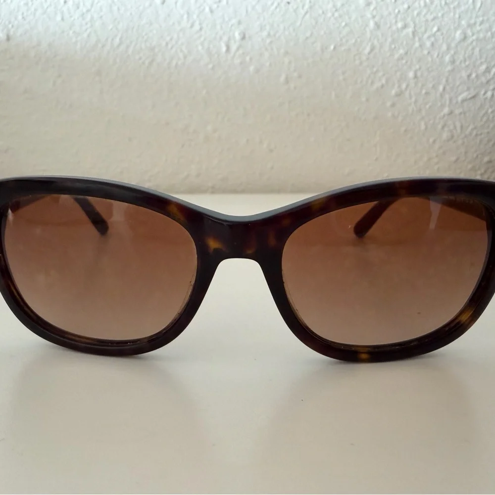 Tory Burch Tortoise Shell Sunglasses - Picture 2 of 9
